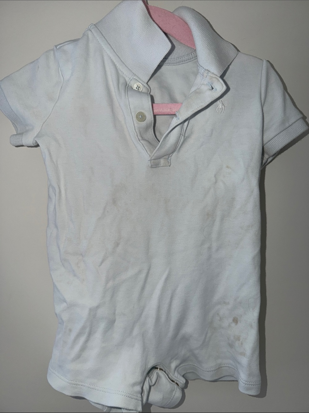 Ralph Lauren Light Blue Polo One-Piece